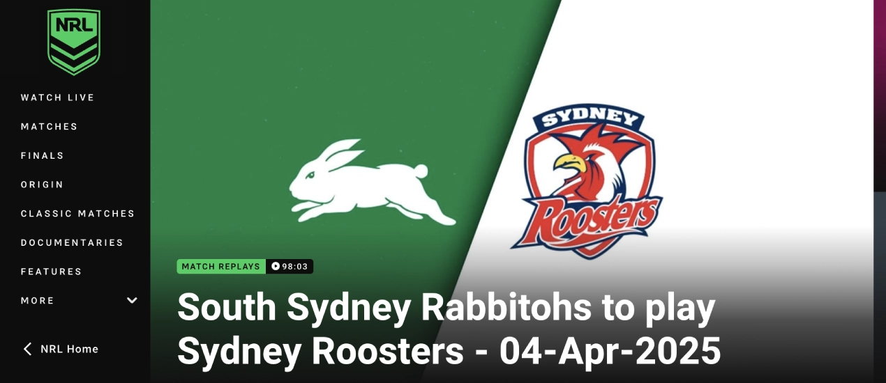 NRL.com — enterprise SEO case study by Whitehat Agency