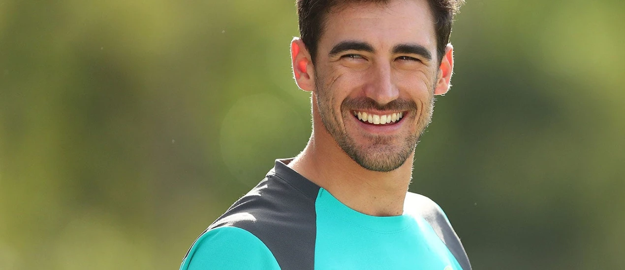 Mitch Starc — personal brand web design case study by Whitehat Agency